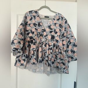 STINE GOYA Paler' Peplu Blouse